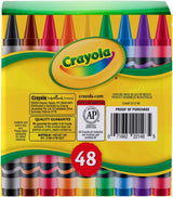 Crayola Large Crayons Desk Pack 48 Pieces