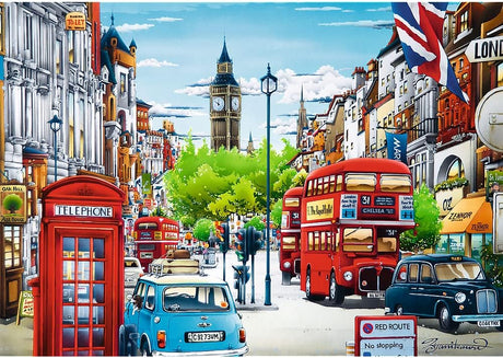 Trefl: London Street - 1000pc Jigsaw Puzzle