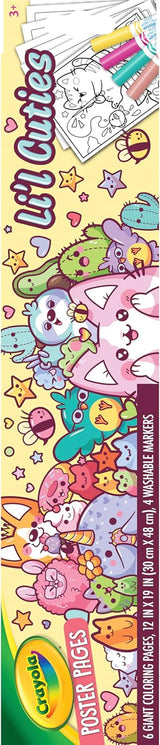 Crayola Poster Pages Li'l Cuties