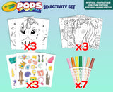 Crayola POPS 3-D Activity Set Mystical Creatures