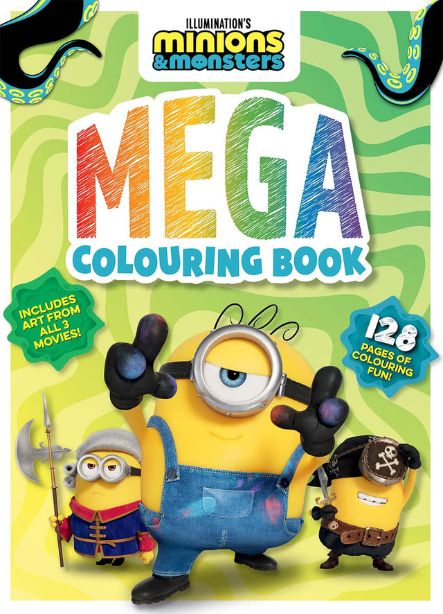 Minions and Monsters: Mega Colouring Book (Universal)