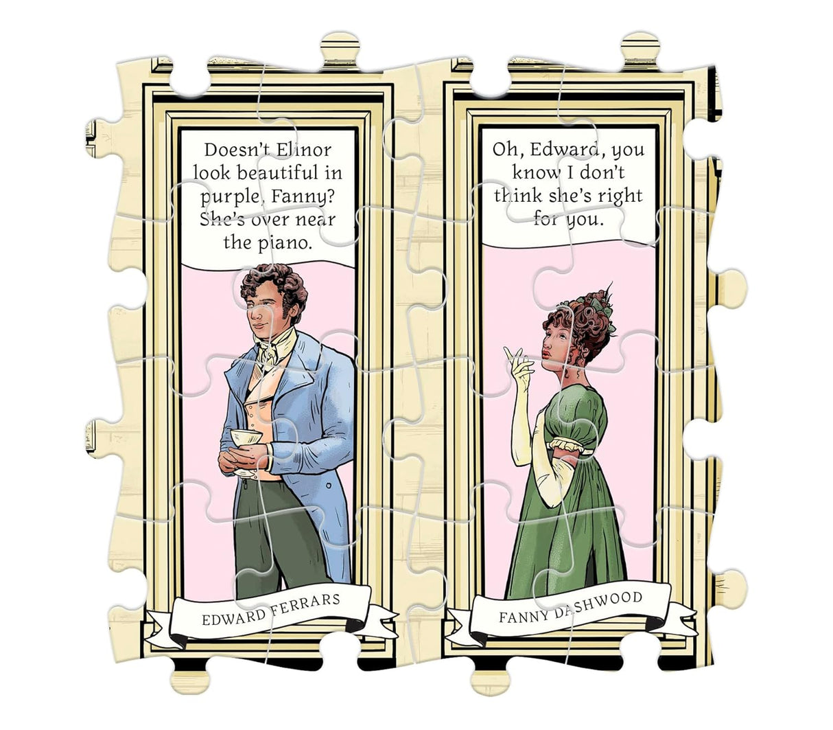 The World of Jane Austen: A Conversation Puzzle