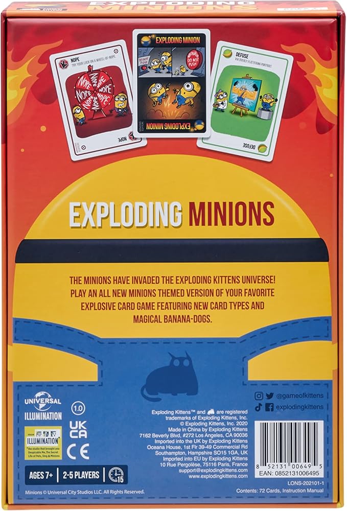 Exploding Minions (By Exploding Kittens)
