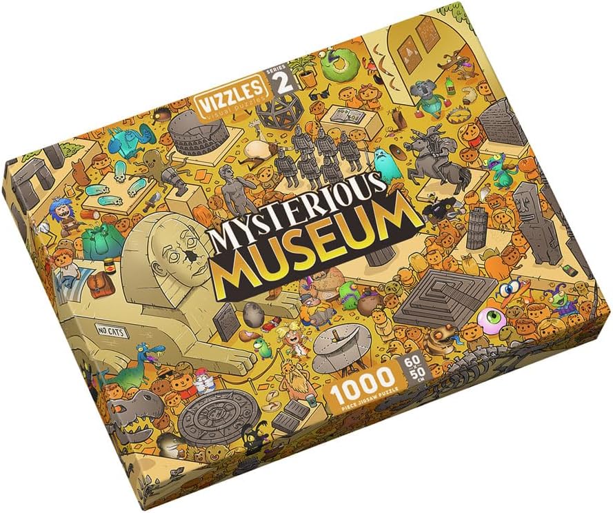 Vizzles Mysterious Museum 1000pc Jigsaw Puzzle