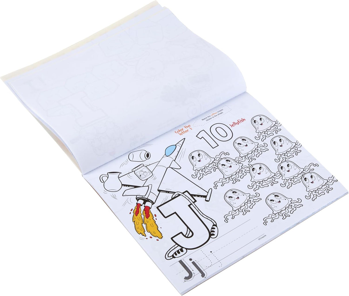 Crayola Li'l Learners Activity Pad 32 Pages