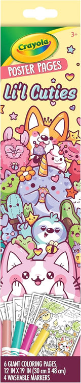 Crayola Poster Pages Li'l Cuties