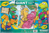 Crayola Giant Coloring Pages Foldalope T-Rex 18 Pages