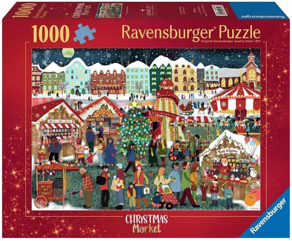 Ravensburger - Christmas Market - 1000 Piece