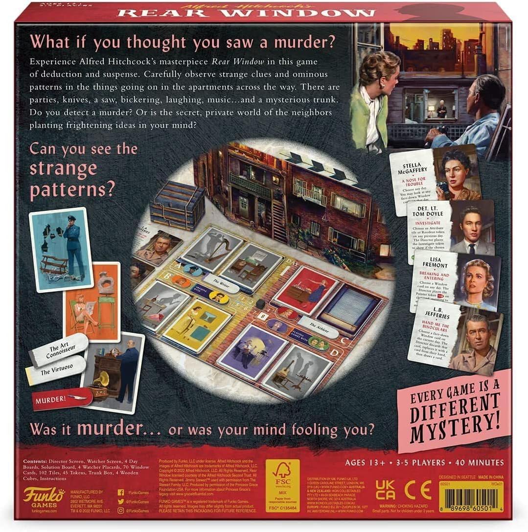 Funko: Alfred Hitchcock's Rear Window Board Game