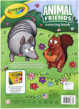 Crayola Animal Friends Coloring Book With Stickers 96 Pages