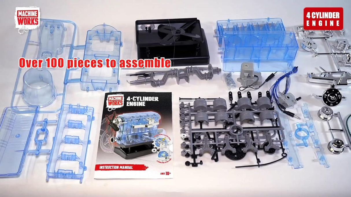 Machine Works: 4 Cylinder Engine Model