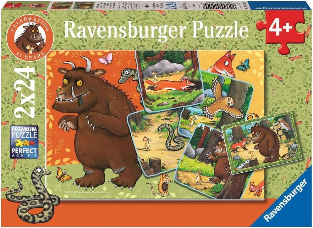 Ravensburger - The Gruffalo 2 x 24 Piece Puzzles