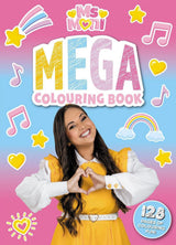 Ms Moni: Mega Colouring Book