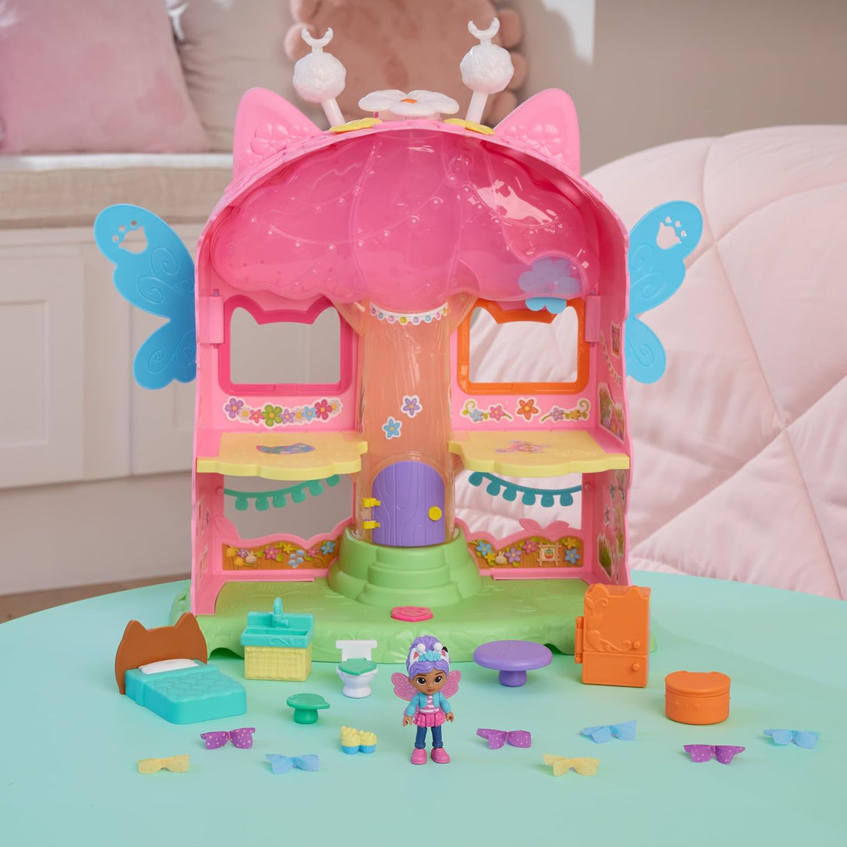 Gabby's Dollhouse: Fairylandia Flutter Magic Fairy Playset
