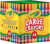 Crayola Large Crayons Desk Pack 48 Pieces