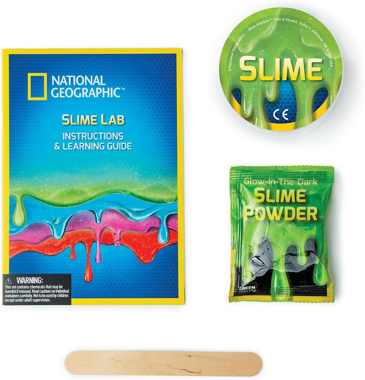 National Geographic Slime Science Kit Green