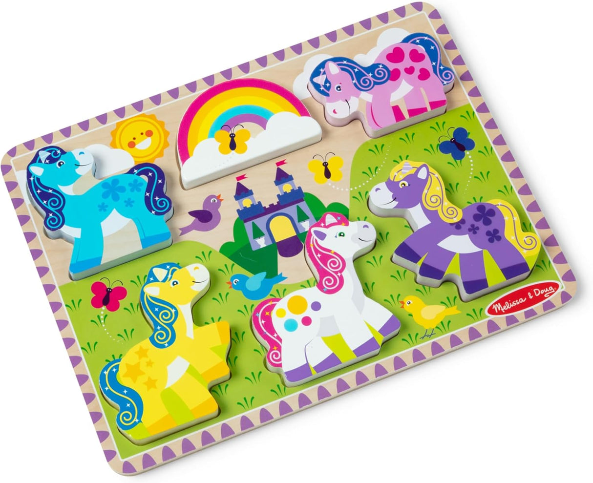 Melissa & Doug - Unicorn Chunky Puzzle