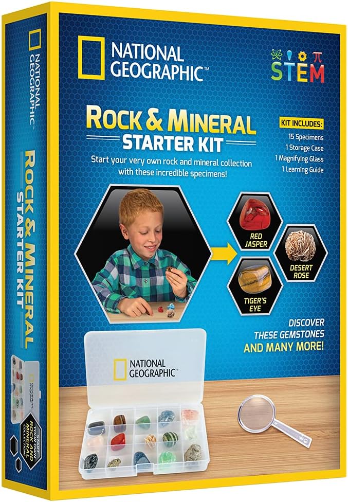National Geographic Rock + Mineral Starter Kit