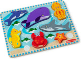 Melissa & Doug - Sea Life Chunky Puzzle