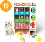Melissa & Doug: Sort, Stock, Select Wooden Vending Machine Play Set