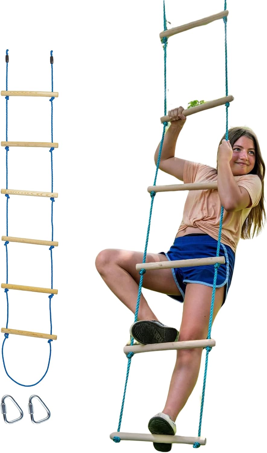 Trelines: Climbing Rope Ladder - 2.13m