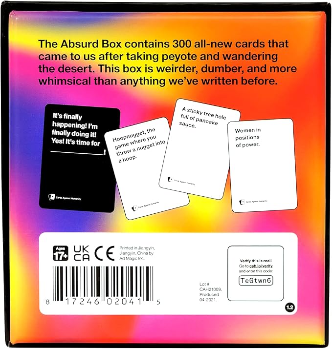 Cards Against Humanity Absurd Box