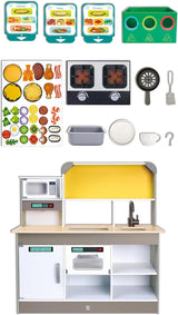 Hape: Deluxe Kitchen With Fan Fryer