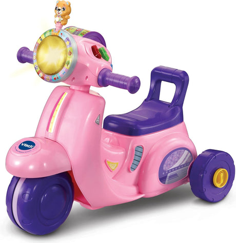 VTech 2-In-1 Ride & Balance Scooter - Pink