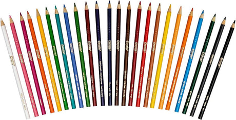 Crayola Colored Pencils Full Size 24 Pack