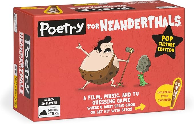 Poetry for Neanderthals Pop Culture Edition (by Exploding Kittens)