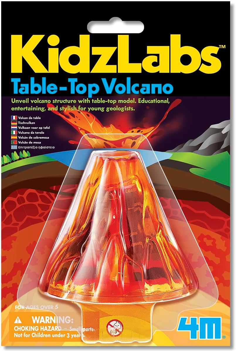 4M KidzLabs Table-Top Volcano