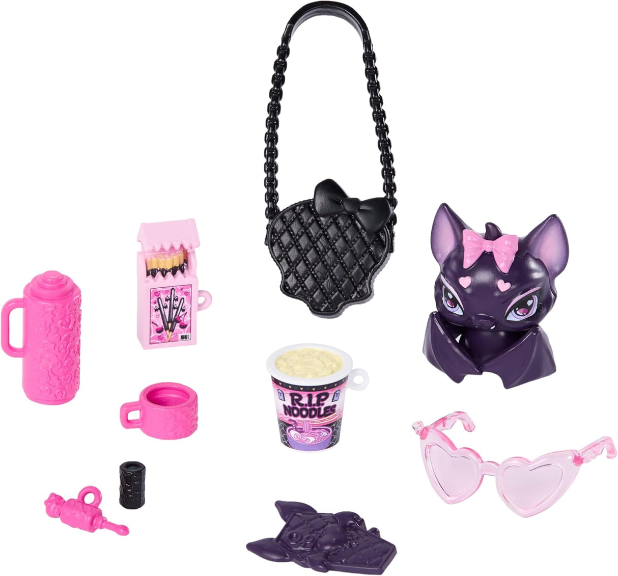 Monster High Fashion Doll: Draculaura - Pink Bow Dress