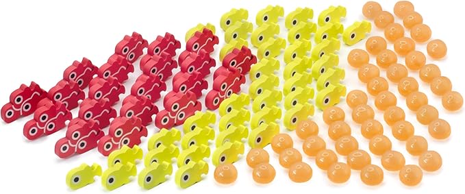 Finspan Upgrade Pack (Wooden Tokens & Squishy Eggs)