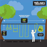 Trelines: Swingset Gymnastics Line 11m