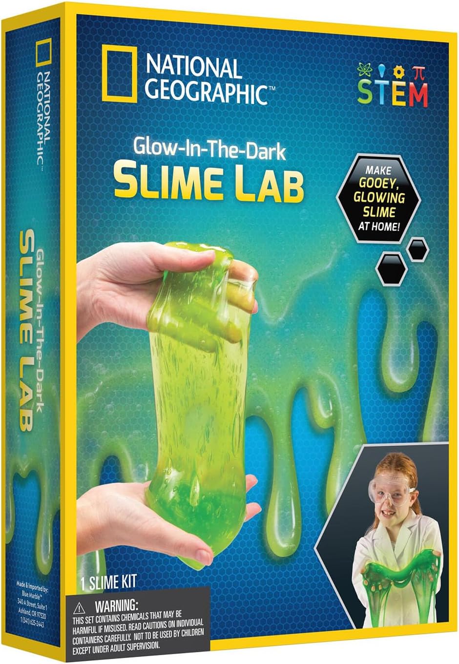 National Geographic Slime Science Kit Green