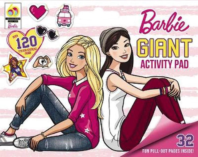 Barbie: Giant Activity Pad (Mattel)