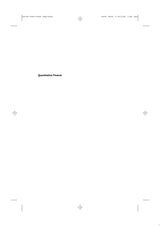 Quantitative Finance