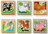 Melissa & Doug: Cube Puzzle: Farm 16 Pieces