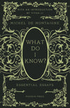 What Do I Know?