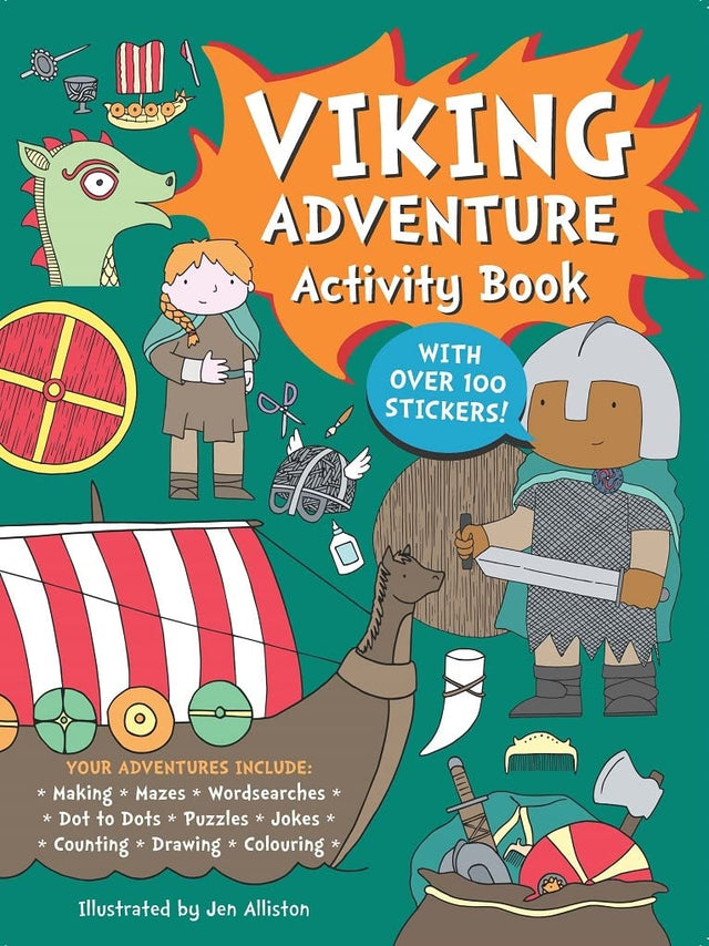 Viking Adventure Activity Book