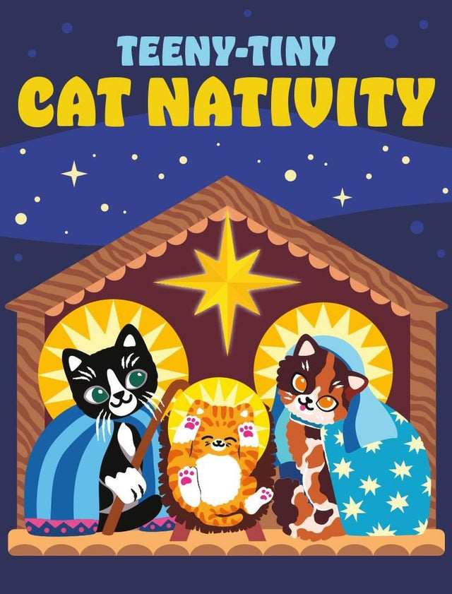 Teeny-Tiny Cat Nativity