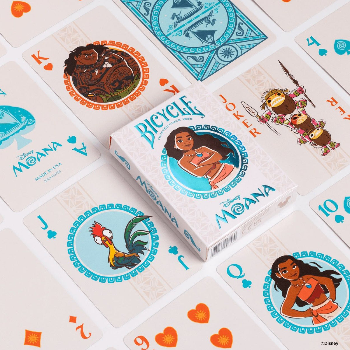 Bicycle Moana Playing Cards