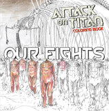 Attack on Titan Coloring Book 2: Our Fights
