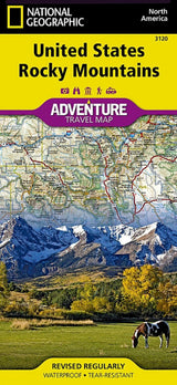 United States, Rocky Mountains Map