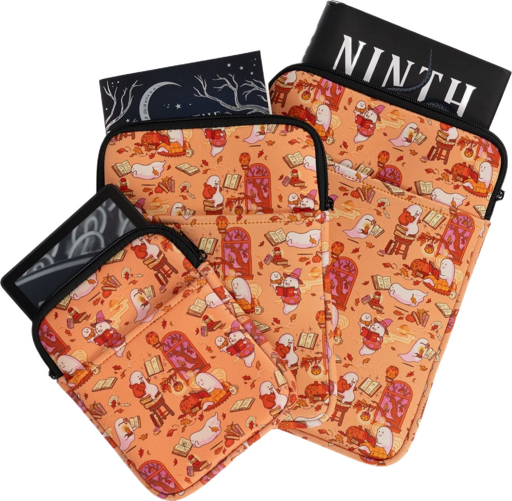 Kingdom of Threads: Reading Ghosties Book Sleeve (Large)