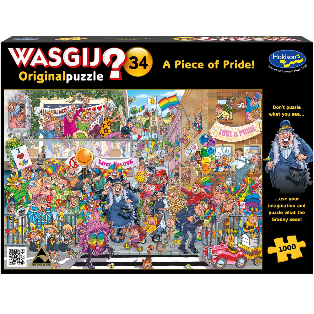 Wasgij Original #34 1000pc Puzzle - Piece of Pride