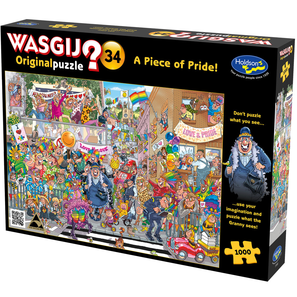 Wasgij Original #34 1000pc Puzzle - Piece of Pride