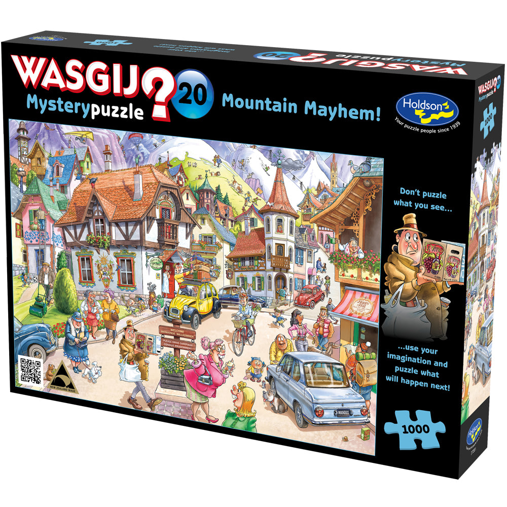 Wasgij Mystery #20 1000pc Puzzle - Mountain Mayhem