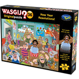 Wasgij Original #36 1000pc Puzzle - New Year Resolutions!