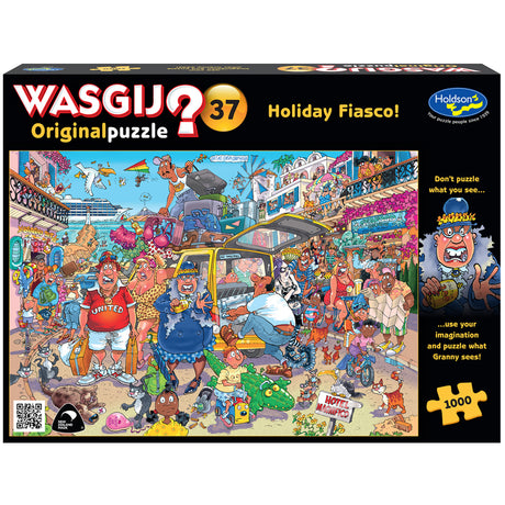 Wasgij Original #37 1000pc Puzzle - Holiday Fiasco